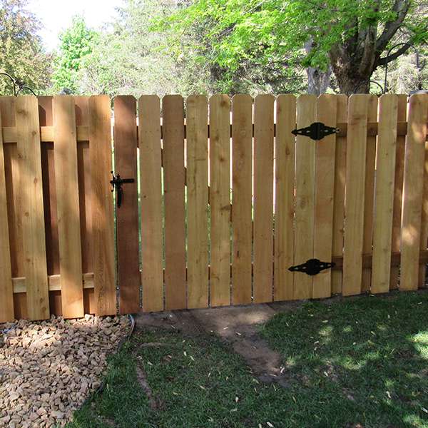 photo of wood fence